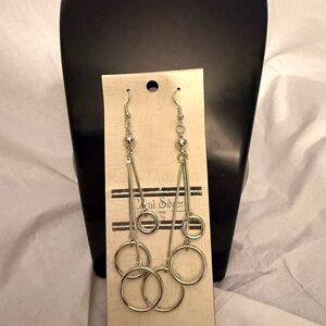 Elegant Silver Dangle Earrings